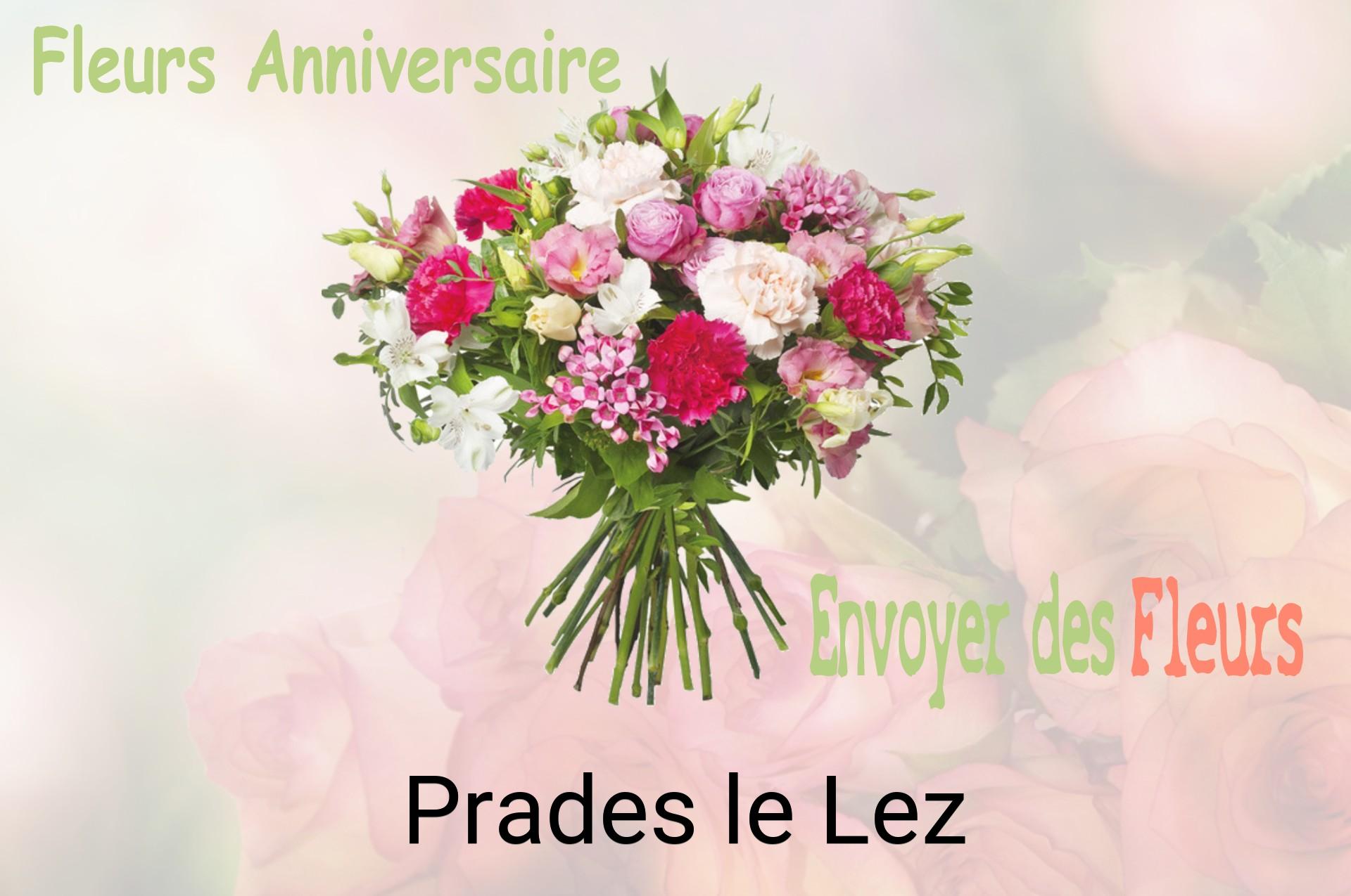 Bouquet de fleurs d’anniversaire livré à Prades-le-Lez